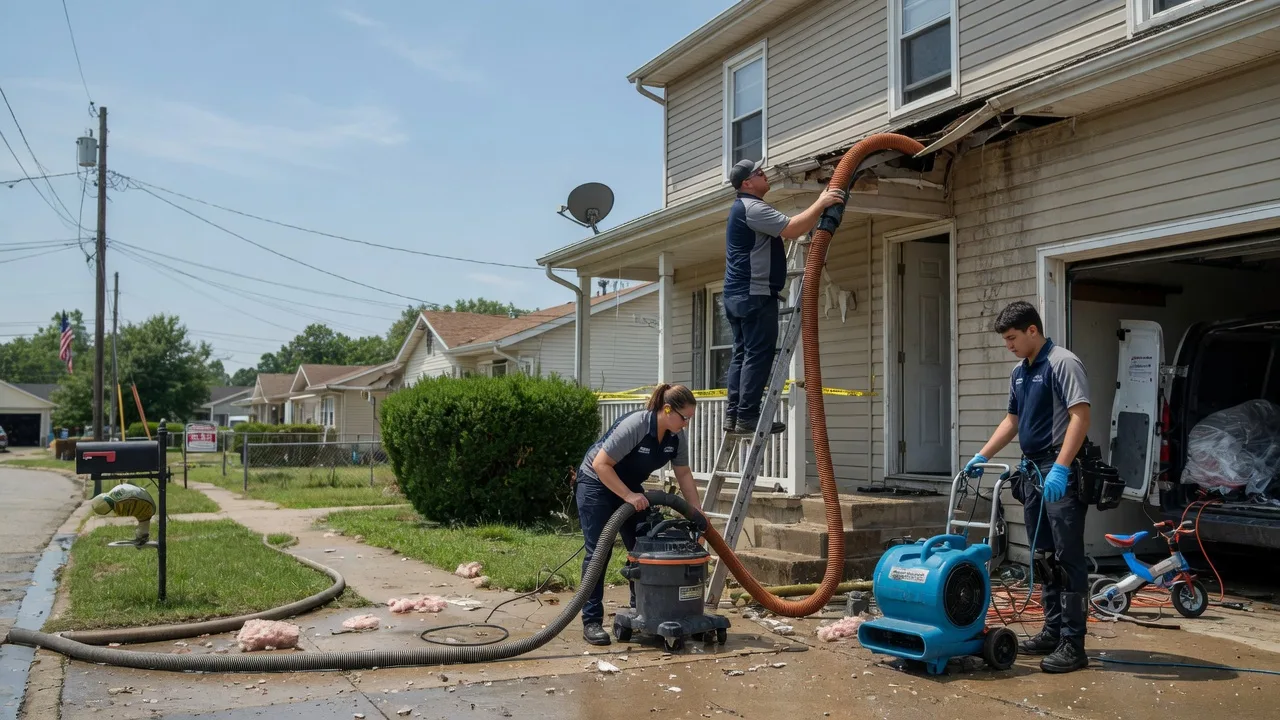 Water Damage Restoration in New Franklin, MO near me